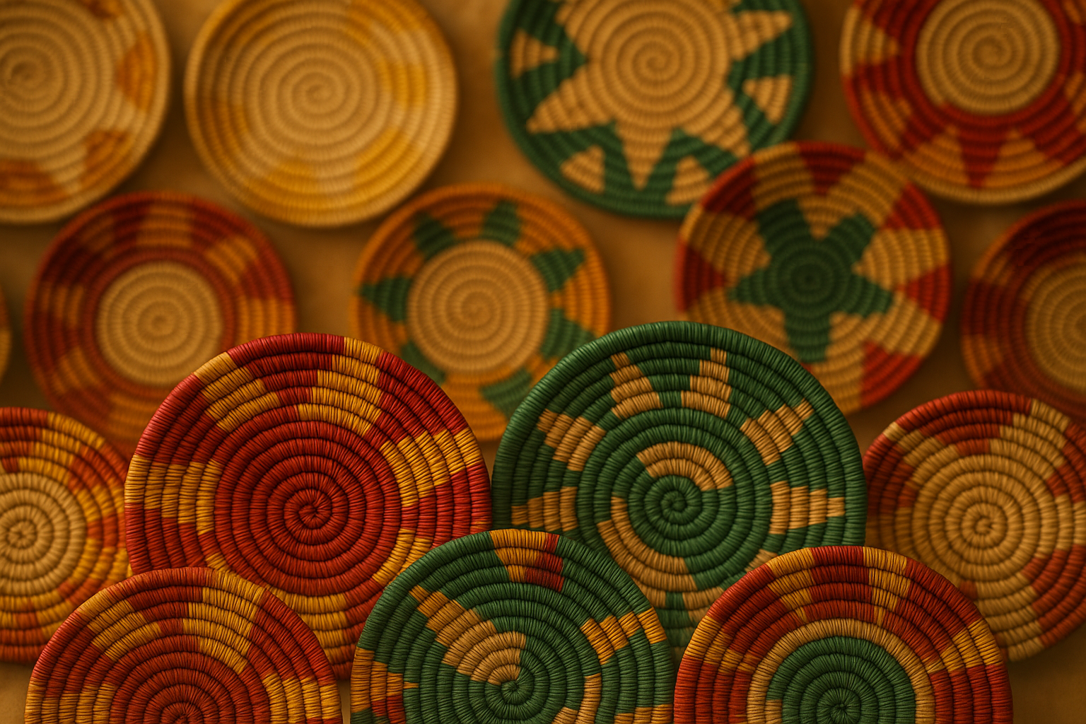 senegalese baskets for background image